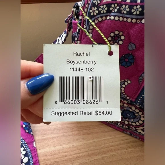 Vera Bradley Rachel Crossbody in Boysenberry - NWT - Picture 4 of 12